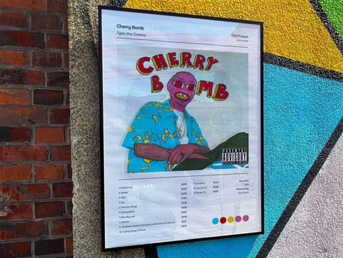 Tyler The Creator &Quot;Flowerboy&Quot; Album Cover Poster 5