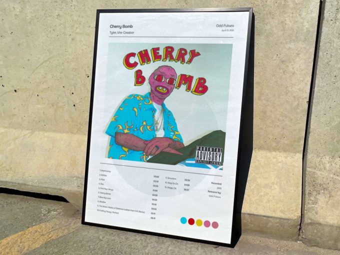 Tyler The Creator &Quot;Flowerboy&Quot; Album Cover Poster 8