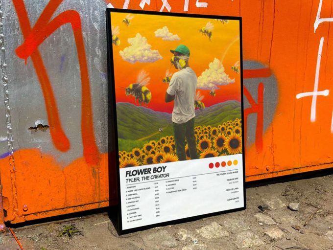 Tyler The Creator &Quot;Flowerboy&Quot; Album Cover Poster 7