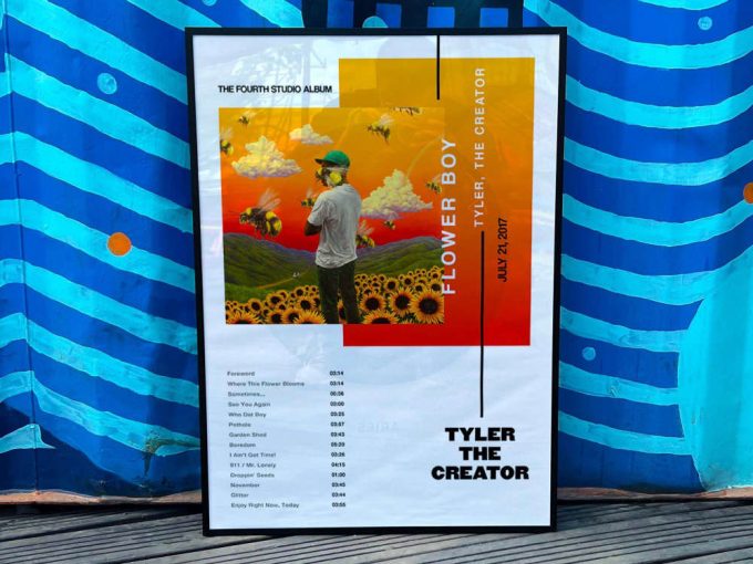 Tyler The Creator &Quot;Flowerboy&Quot; Album Cover Poster 2