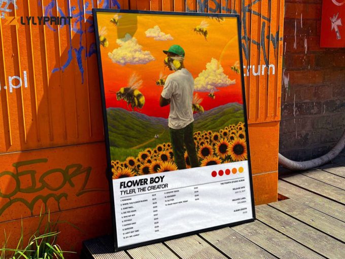 Tyler The Creator &Amp;Quot;Flowerboy&Amp;Quot; Album Cover Poster 1