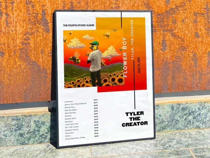 Tyler The Creator &Quot;Flowerboy&Quot; Album Cover Poster 10