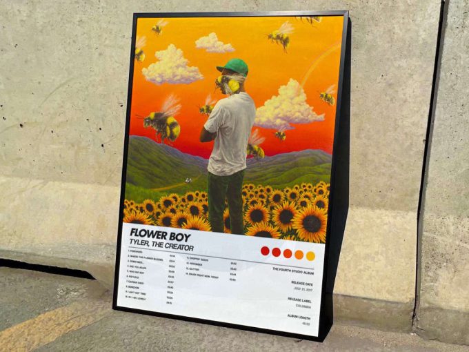 Tyler The Creator &Quot;Flowerboy&Quot; Album Cover Poster 8