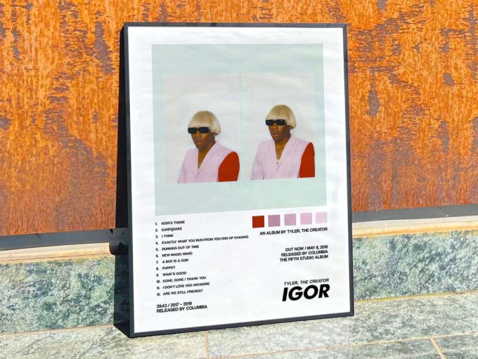 Tyler The Creator &Quot;Igor&Quot;Album Cover Poster 9