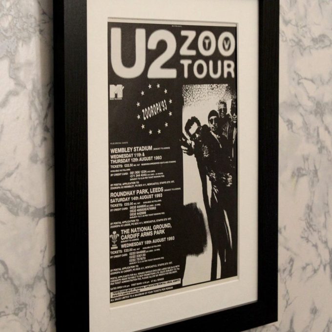 U2 - Zoo Tour - 1992/1993 - Promo Poster 3