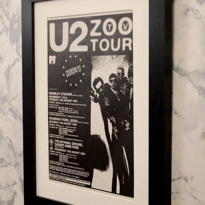 U2 - Zoo Tour - 1992/1993 - Promo Poster 4