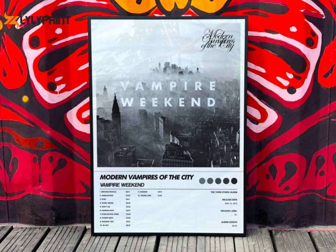 Vampire Weekend &Amp;Quot;Modern Vampires Of The City&Amp;Quot; Album Cover Poster #6 1