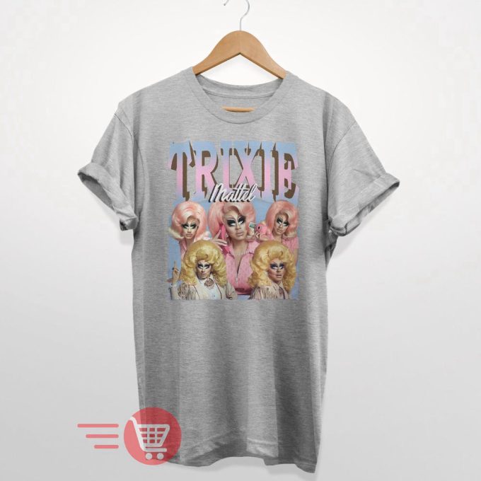 Vintage Logo Design Shirt: Trixie Unisex Tee For Timeless Style 2