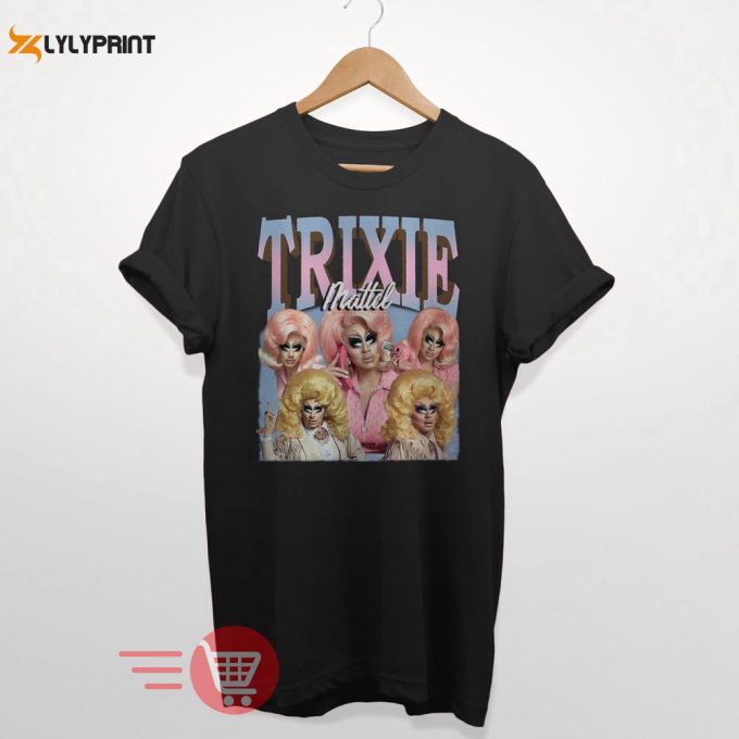 Vintage Logo Design Shirt: Trixie Unisex Tee For Timeless Style 1