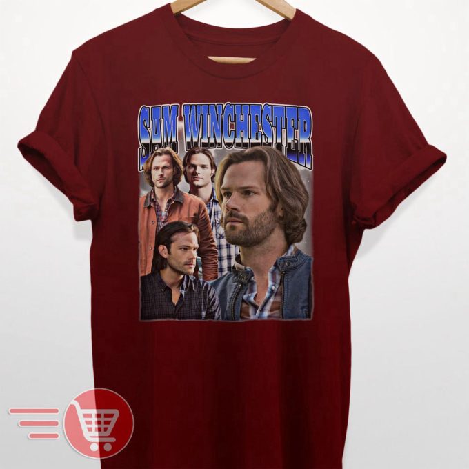 Vintage Oversize Sam Winchester T-Shirt: Limited Edition Unisex Tee 3