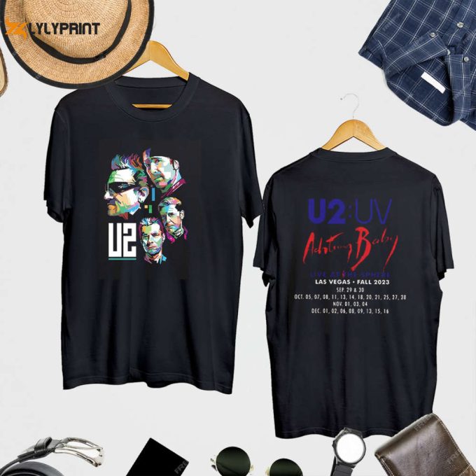 Vintage U2 Vintage Shirt U2 Achtung Baby Tour 2023 Shirt U2 Band Hoodie U2 Shirt Fan Gift U2 Tour Merch U2 The Joshua Tree Shirt 1
