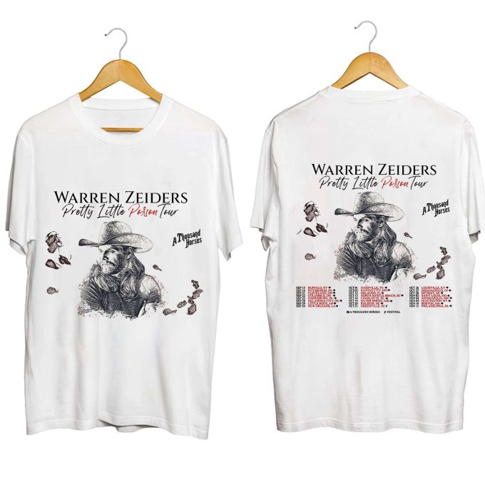 Warren Zeiders Shirt - Pretty Little Poison Tour 2023 Fan Concert Tee 2