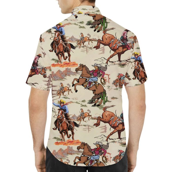 Western Cowboy Hawaiian Shirt 5