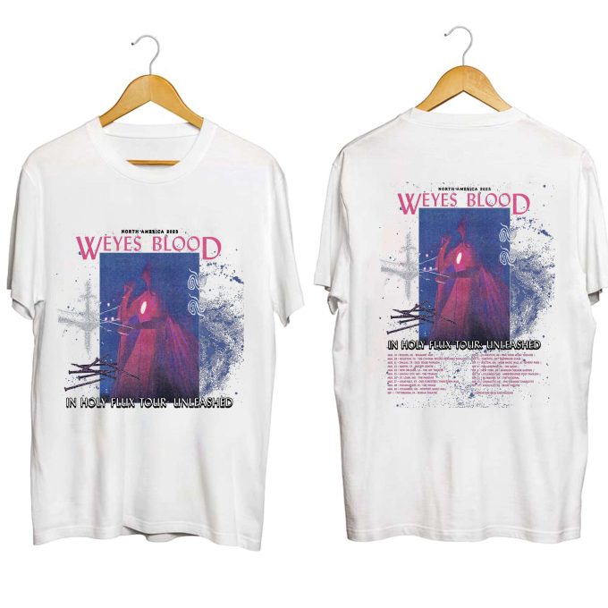 Weyes Blood Holy Flux Tour 2023 Shirt: Fan Tee For North American Concerts 2