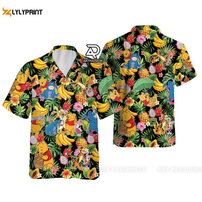 Winnie The Pooh Hawaiian Shirt, Aloha Pooh 1