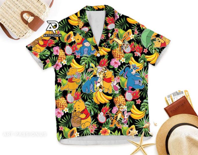 Winnie The Pooh Hawaiian Shirt, Aloha Pooh 5