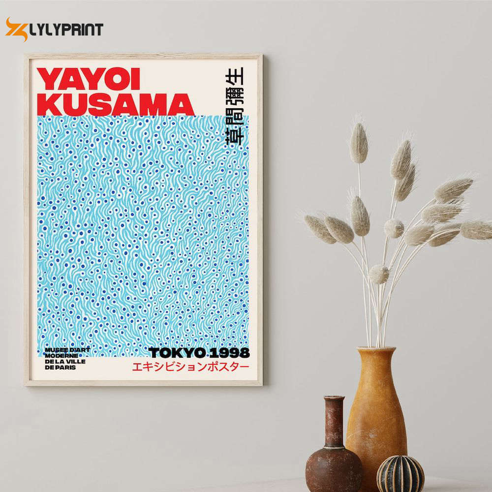 Yayoi Kusama Digital Poster Lylyprint