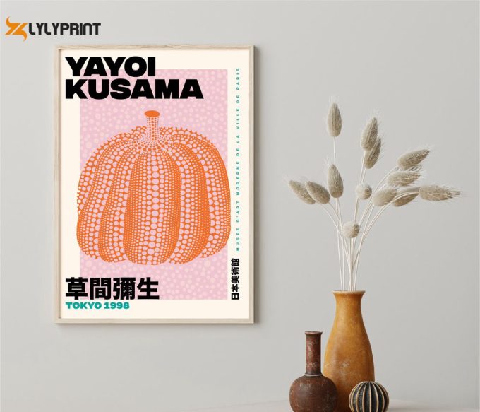 Yayoi Kusama Pumpkin Poster 1