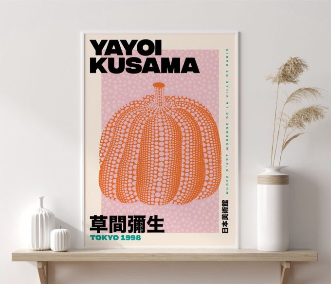 Yayoi Kusama Pumpkin Poster 2