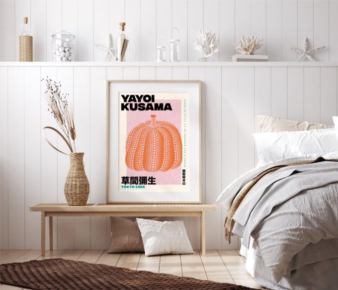 Yayoi Kusama Pumpkin Poster 3