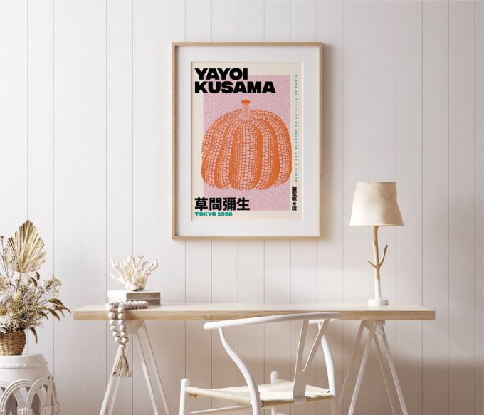 Yayoi Kusama Pumpkin Poster 5