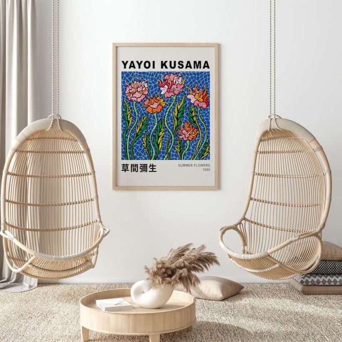 Yayoi Kusama Summer Flowers 1990 Poster 7