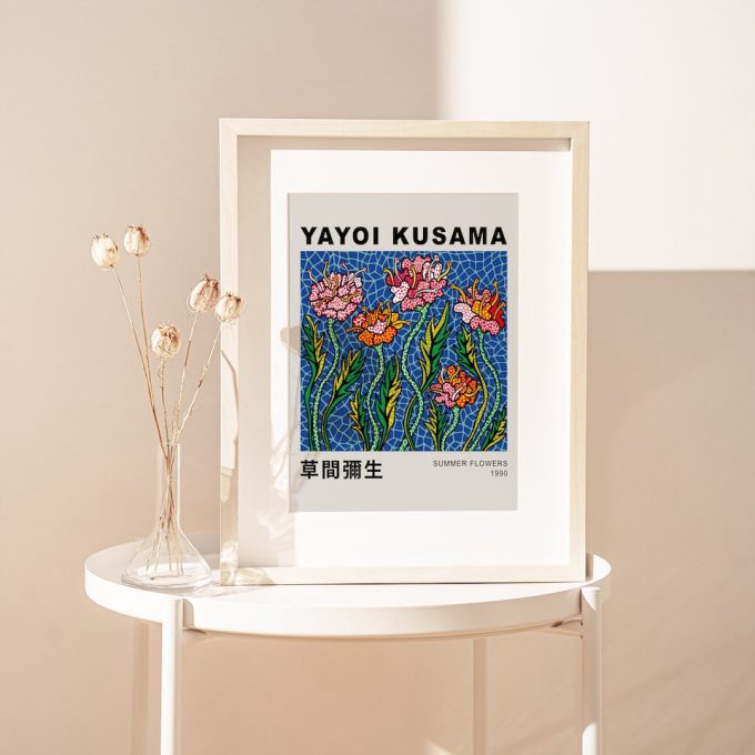 Yayoi Kusama Summer Flowers 1990 Poster 6