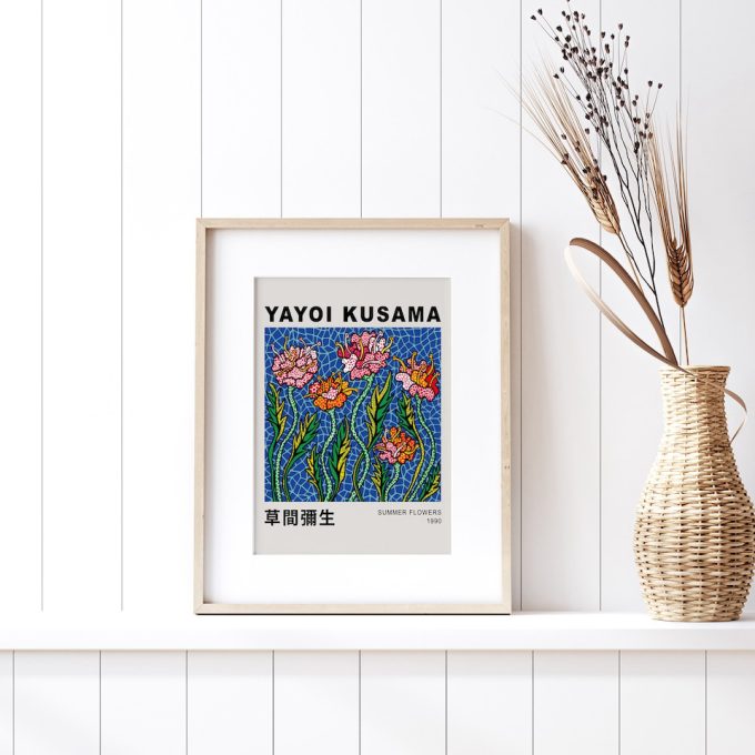 Yayoi Kusama Summer Flowers 1990 Poster 4