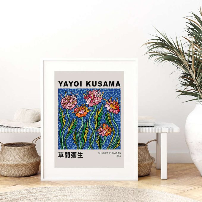 Yayoi Kusama Summer Flowers 1990 Poster 3