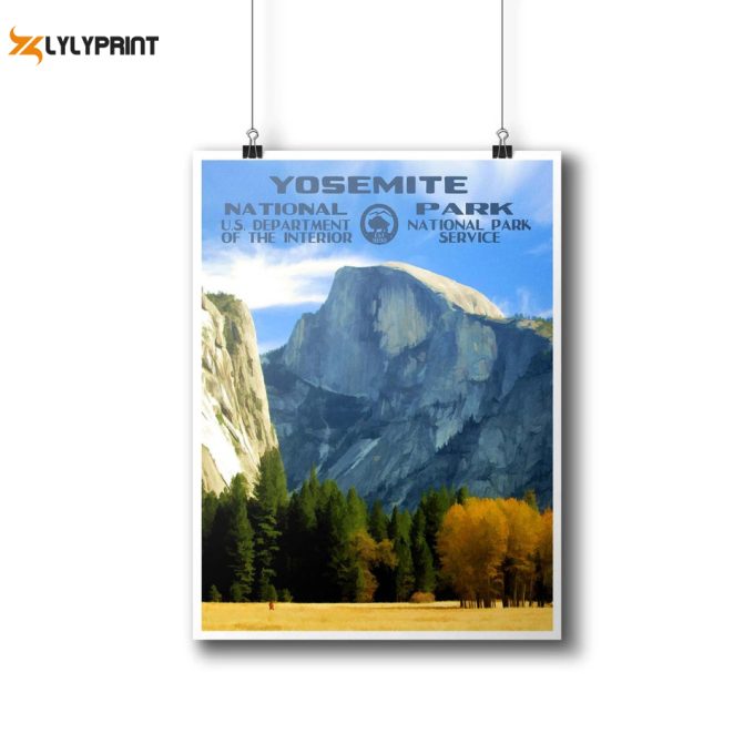 Yosemite National Park Poster 2