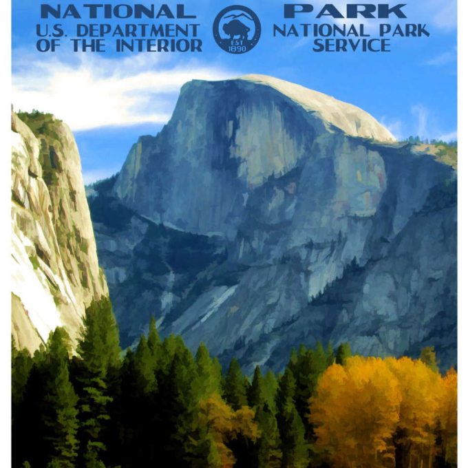 Yosemite National Park Poster 5