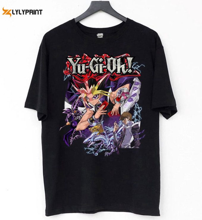 Yu-Gi-Oh! Anime Black Yu-Gi-Oh Unisex T-Shirt, Yu-Gi-Oh Shirt, Anime Lover Gift, Anime Shirt, Funny Gift For Fans, Halloween Gift 1