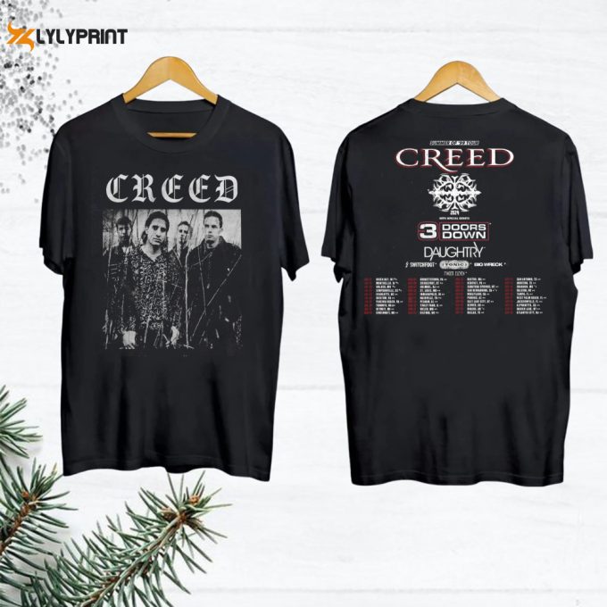 2024 Creed Band Summer Of ’99 Tour Shirt, Creed Band Fan Gift Shirt, For Men Women