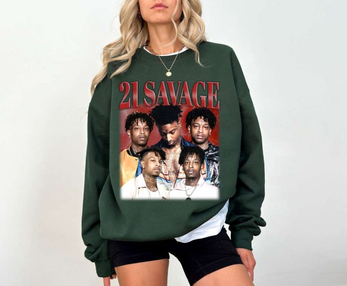 21 Savage T-Shirt 21 Savage Singer Shirt 21 Savage Tee 21 Savage Sweater 21 Savage Homage Music Artist Shirt Modern Shirt 3