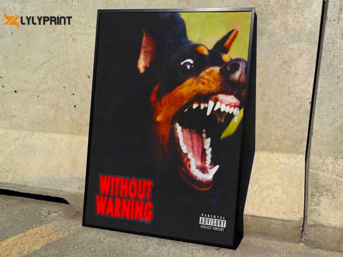 21 Savage &Amp;Quot;Without Warning&Amp;Quot; Album Cover Poster #Fac 1