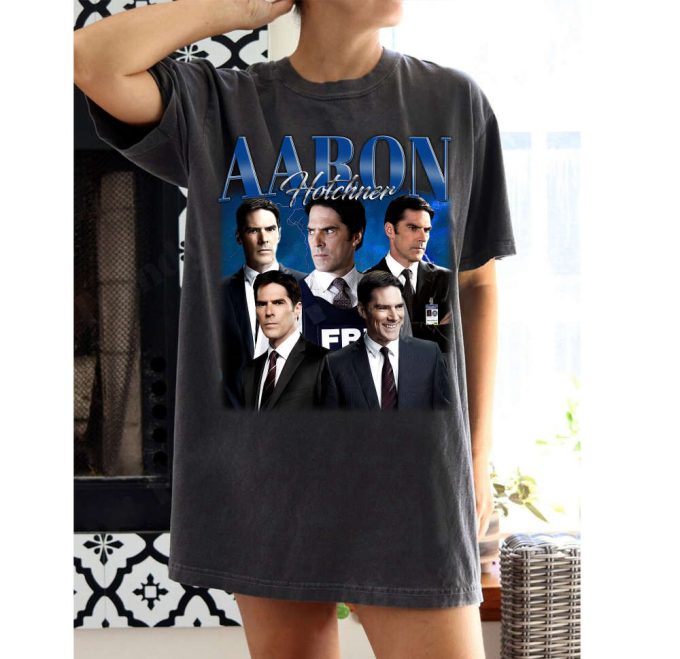 Aaron Hotchner T-Shirt Aaron Hotchner Character Shirt Aaron Hotchner Tee Aaron Hotchner Sweater Aaron Hotchner Homage Modern Shirt 2