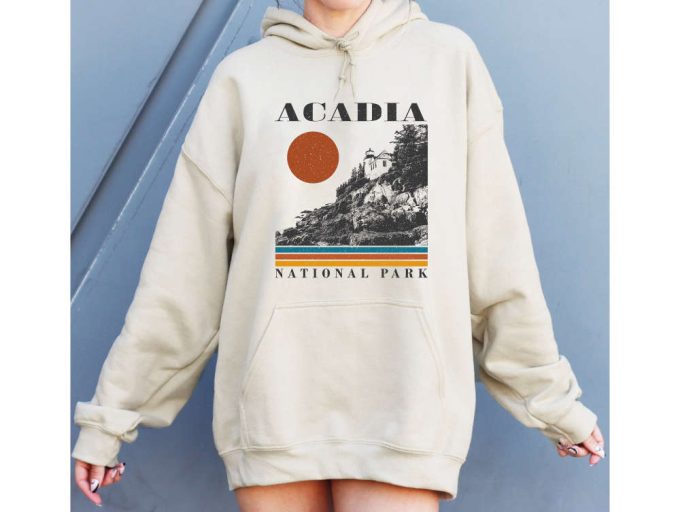 Acadia National Park Vintage Shirt Acadia Shirt Acadia Sweatshirt Acadia Hoodie Retro National Park Shirt Acadia Shirt 4