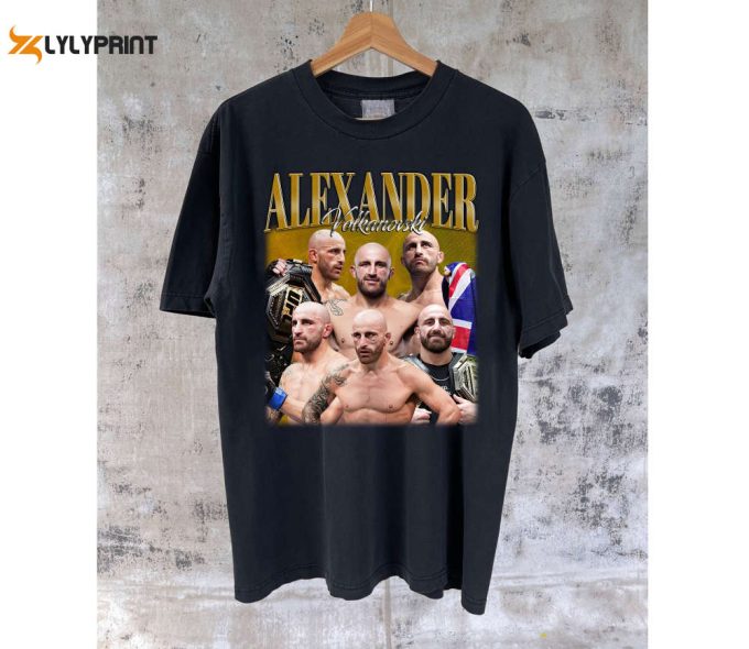 Alexander Volkanovski T-Shirt Volkanovski Shirt Volkanovski Tees Volkanovski Sweater Super Star Unisex T-Shirt Casual T-Shirt 1