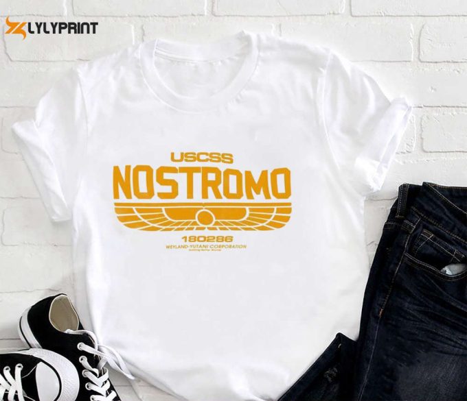 Alien Uscss Nostromo 180286 Weyland-Yutani Corp T-Shirt, For Men Women 1