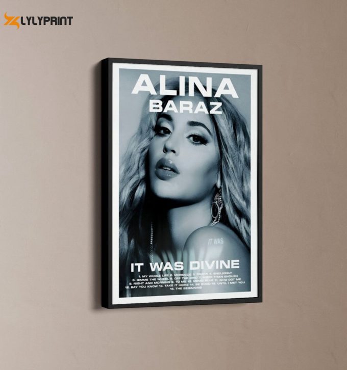 Alina Baraz It Was Divine Album Poster, Alina Baraz Poster 1