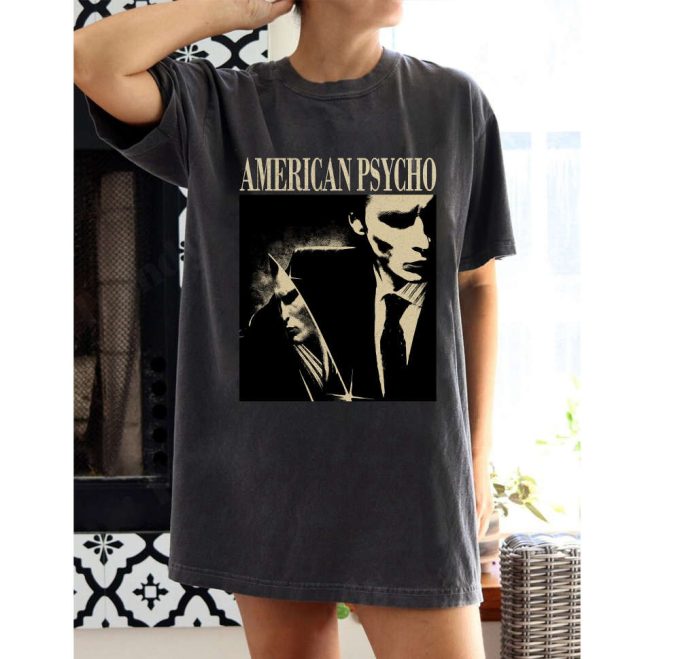 American Psycho Vintage T-Shirt Psycho Movie Psycho Hoodie Psycho Tee New T-Shirt Unisex T-Shirt Spooky Sweatshirt 2