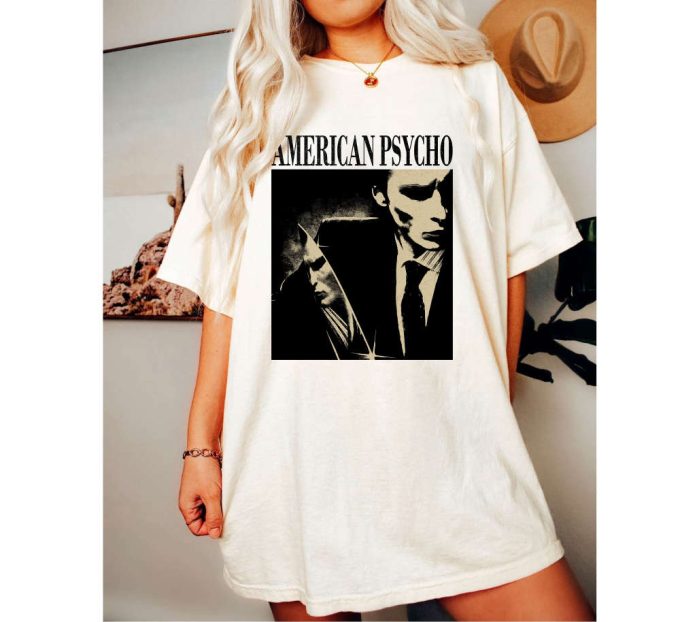 American Psycho Vintage T-Shirt Psycho Movie Psycho Hoodie Psycho Tee New T-Shirt Unisex T-Shirt Spooky Sweatshirt 4