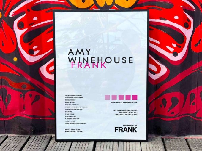 Amy Winehouse &Quot;Frank&Quot; Album Cover Poster #2 2