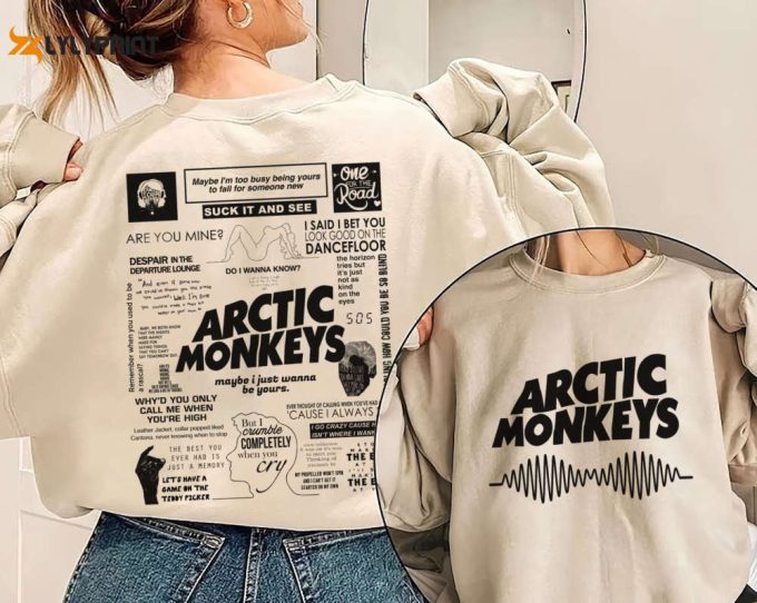 Arctic Music Shirt, Arc Monkeys Sweatshirt, A Monkeys 2023 America Tour Hoodie, Am Sweatshirt Gift For Music Fan 1