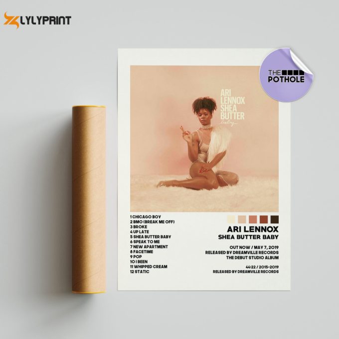 Ari Lennox Posters, Shea Butter Baby Poster, Album Cover Poster, Poster Print Wall Art, Custom Poster, Home Decor, Ari Lennox 1