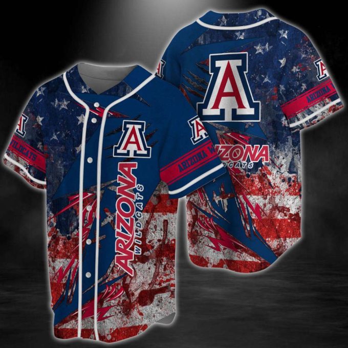 Arizona Wildcats Baseball Jersey Gift For Men Women 3