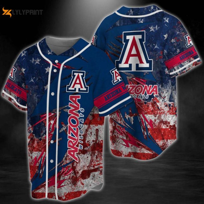 Arizona Wildcats Baseball Jersey Gift For Men Women 1