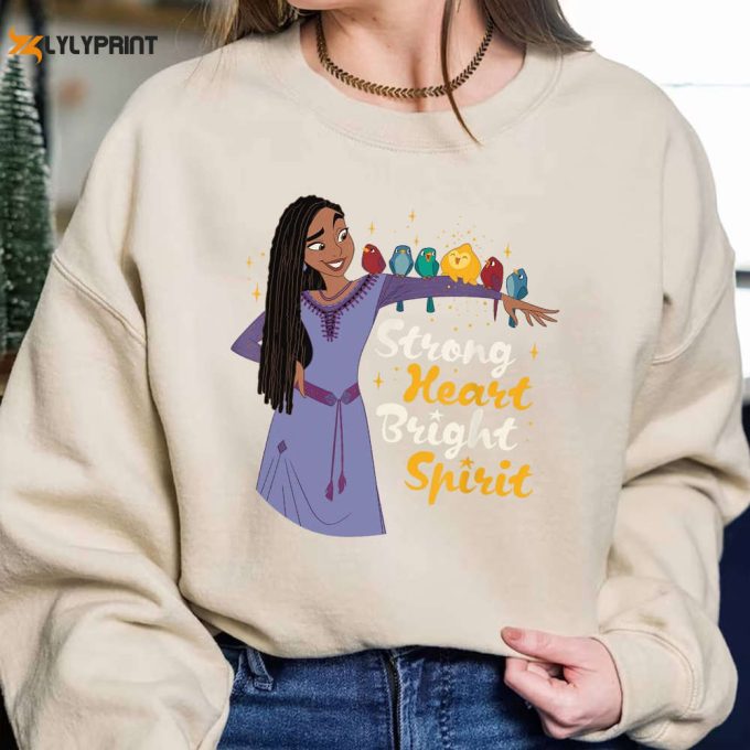 Asha Princess And Star Shine On T-Shirt | Wish Movie 2023 Matching Tee | Walt Disneyworld Disneyland Family Trip Birthday Gift | Kids Shirt 1