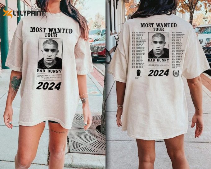 Bad Bunny Most Wanted Tour Shirt, Nadie Sabe Lo Que Va Pasar Manana, For Men Women 1