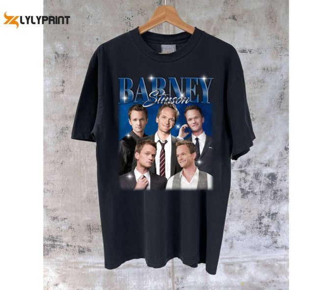 Barney Stinson T-Shirt Barney Stinson Shirt Barney Stinson Tees Barney Stinson Sweater Casual T-Shirt College Shirt Actress Shirt 1